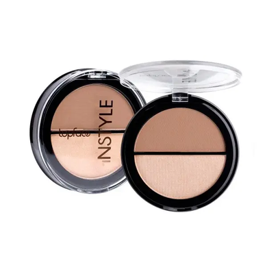 Купити Контур-Хайлайтер TopFace Instyle - Contour & Highlighter 001, 10 г за 255 грн, фото - VISAGE