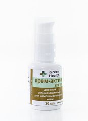 Купить Крем-актив дневной солнцезащитный для комбинированной кожи SPF 30 Green Health за 630 грн, фото - VISAGE