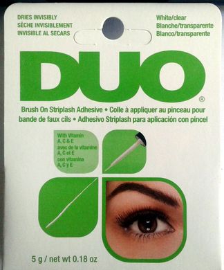 Купити Клей для вій білий Duo для чутливих очей 5мл за 300 грн, фото - VISAGE