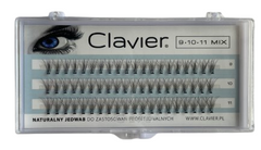 Купити Вії 10D пучкові Clavier Mix 9-10-11мм за 115 грн, фото - VISAGE