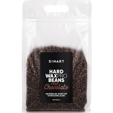 Купити Hard Waxpro Beans Hot Chocolate віск для депіляції 500г Sinart за 485 грн, фото - VISAGE