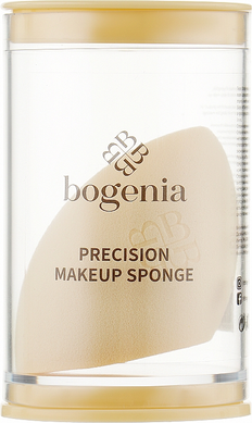 Купити Спонж для макіяжу Bogenia в формі краплі бежевий за 125 грн, фото - VISAGE