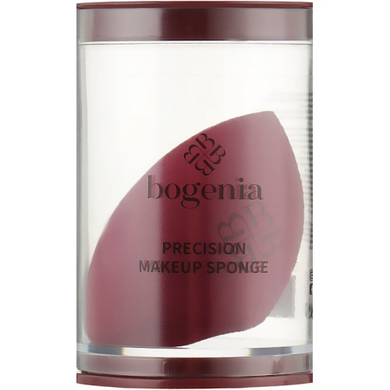 Купити Спонж для макіяжу Bogenia в формі краплі марсала за 125 грн, фото - VISAGE