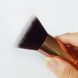 Кисть для тонального крему колір ручки пудровий (VIS-00071)