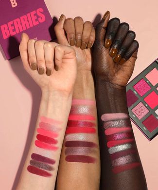 Купити Палітра тіней для повік Berries 9 Colour Palette Beauty Bay за 490 грн, фото - VISAGE
