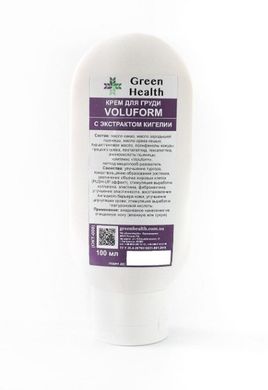 Купити Крем для грудей «Voluform» з екстрактом кигелии Green Health за 970 грн, фото - VISAGE