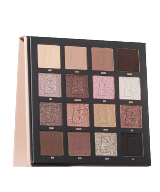 Купити Палітра тіней для повік Neutral 16 Colour Palette Beauty Bay за 680 грн, фото - VISAGE