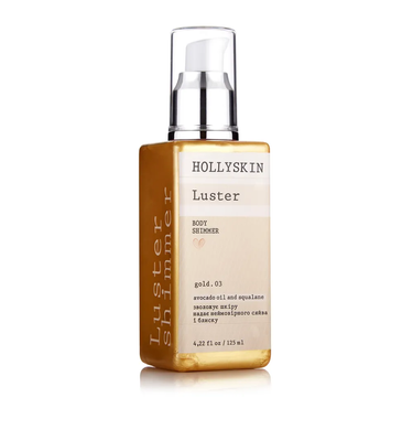 Купити Шиммер для тіла HOLLYSKIN Luster Body Shimmer Gold 125 мл за 295 грн, фото - VISAGE