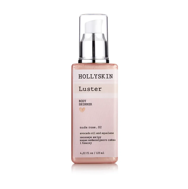 Купити Шиммер для тіла HOLLYSKIN Luster Body Shimmer Nude Rose 125 мл за 295 грн, фото - VISAGE