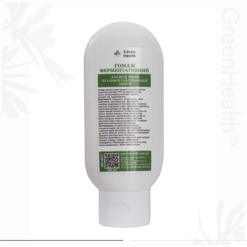 Купить Гоммаж ферментативный для всех типов чувствительной куперозной кожи Green Health 100мл за 480 грн, фото - VISAGE